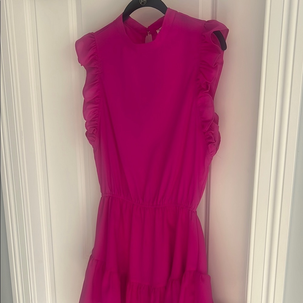 Pink Ruffled Dress - Picture 3 of 3